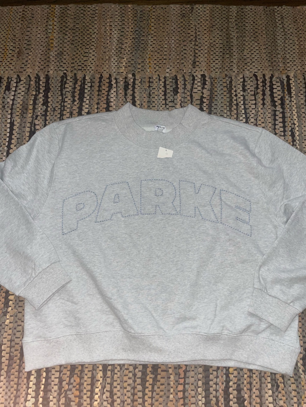 Parke mock neck sweatshirt